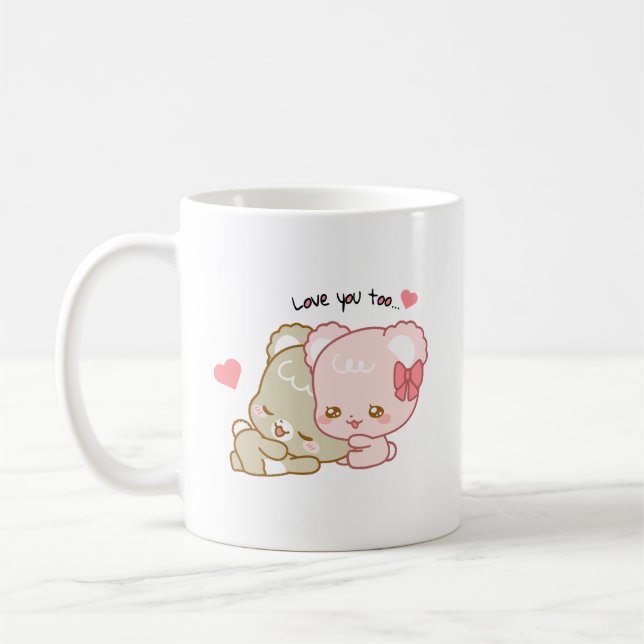 cute sugar cubs coffee mug (Left)