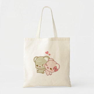 cute sugar cubs tote bag