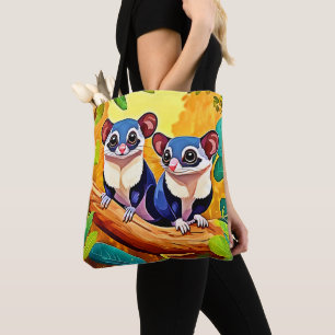 Cute Sugar Gliders Tote Bag