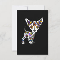 Cute Sugar Skull Chihuahua