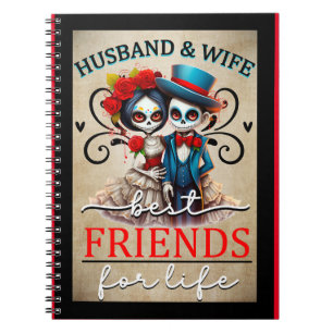 Cute Sugar Skull Notebook