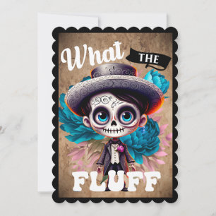 Cute Sugar Skull Thank You Card