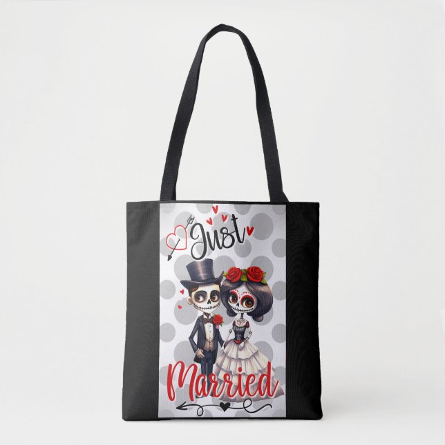 Cute Sugar Skull  Tote Bag (Front)