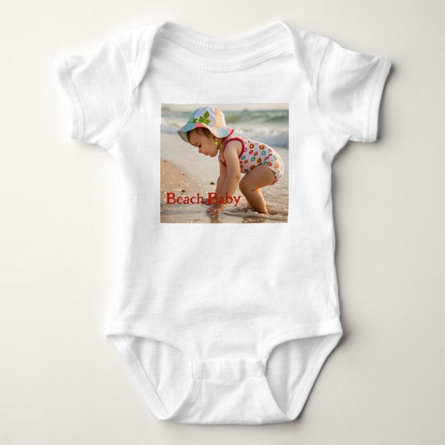 Cute Summer Baby Outfit Bodysuit (Front)