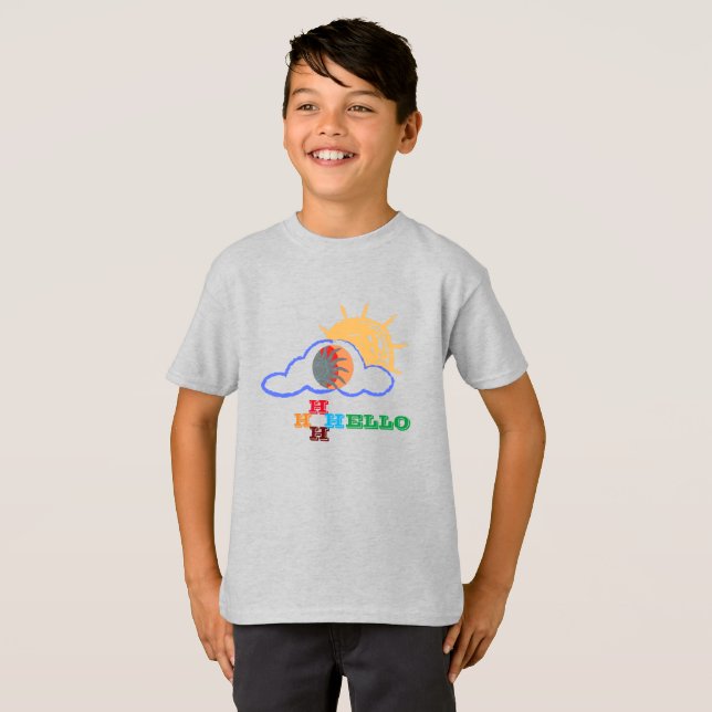  Cute Summer Boys T-Shirt (Front Full)