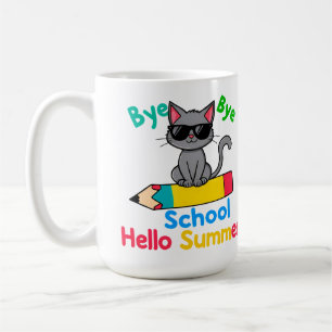 Cute Summer Break Illustration Coffee Mug