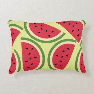 Cute Summer Colourful Watermelon Pattern Decorative Cushion