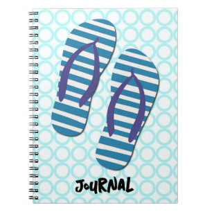 Cute Summer Flip Flops Art Journal