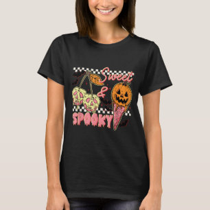 Cute Summer Halloween Funny Ice Cream Cherry Sweet T-Shirt