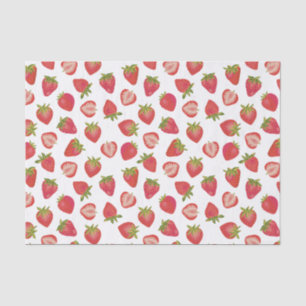 Cute Summer Strawberry Pattern Tissue Paper