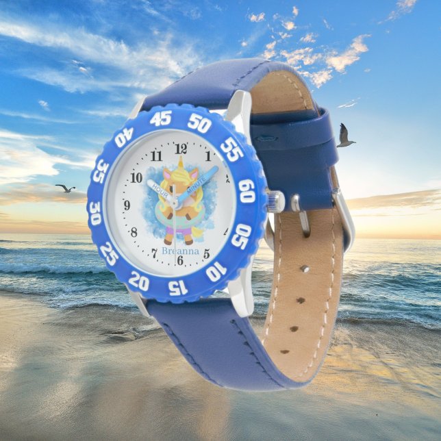 cute Summer unicorn add name girls kid  Watch (Creator Uploaded)