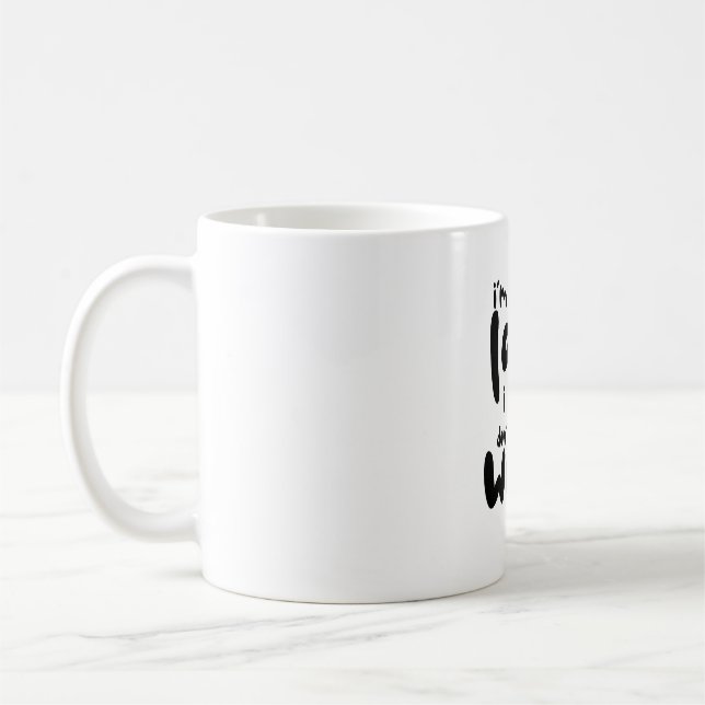 Cute Summer Vacation Cat Mug  (Left)
