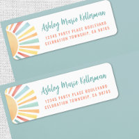 Cute Sun Return Address