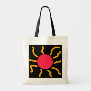 Cute sun tote bag