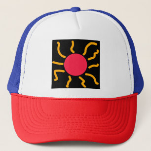 Cute sun trucker hat