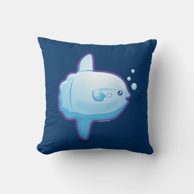 Cute Sunfish Cushion (Front)