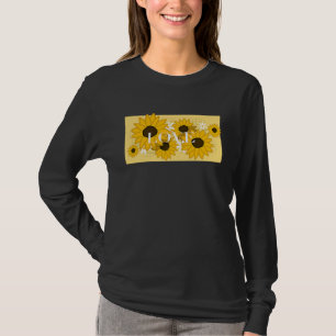 Cute Sunflower Saying Love T-Shirt