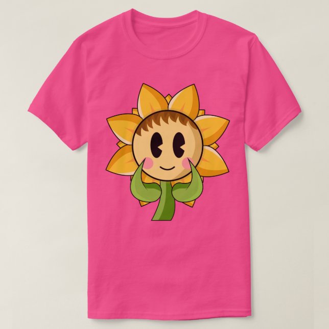 Cute Sunflower T-Shirt (Design Front)
