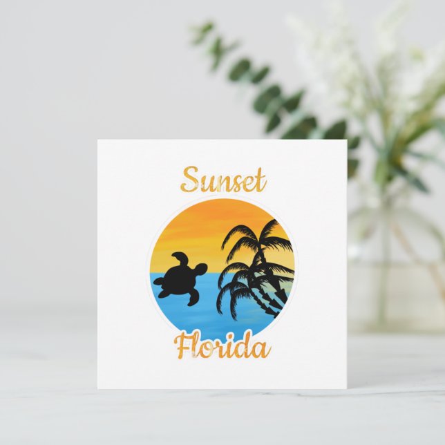 Cute Sunset in Florida    (Standing Front)
