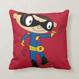 Cute Superhero Boy Cushion
