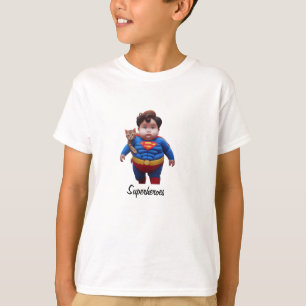Cute Superhero Kids T-Shirt