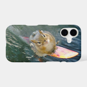 Cute Surfing Chipmunk
