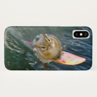 Cute Surfing Chipmunk