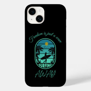 Cute surfing phone case
