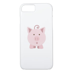 Cute Surprised Pig Case-Mate iPhone Case