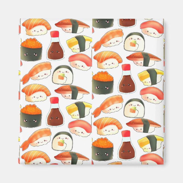 Cute Sushi Magnet (Front)