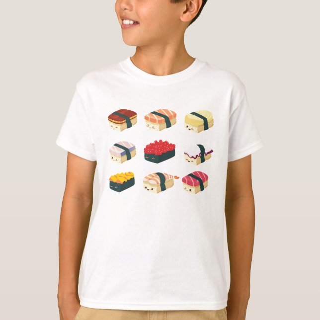 Cute Sushi T-Shirt (Front)