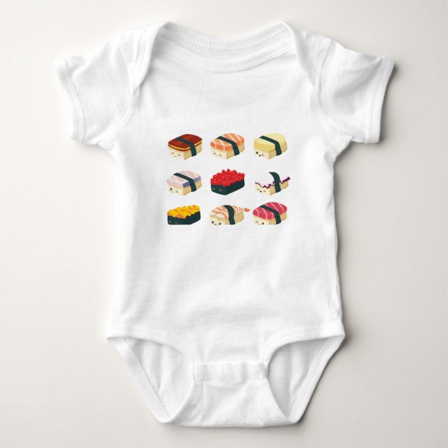 Cute Sushi T-Shirt (Front)