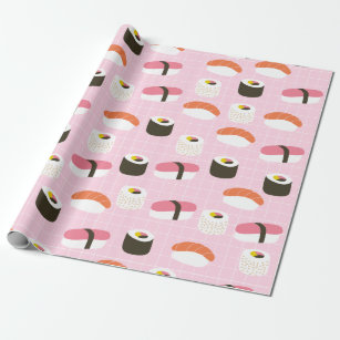 Cute Sushi Wrapping Paper