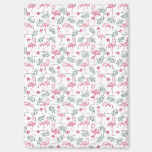 Cute Swan Birds Repeated Pattern Magnet