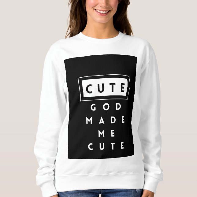 Cute Sweatshirt for women (Front)