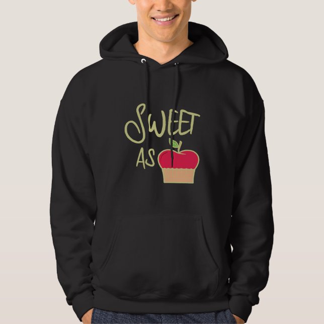 Cute Sweet As Apple Pie Chefs Hoodie (Front)