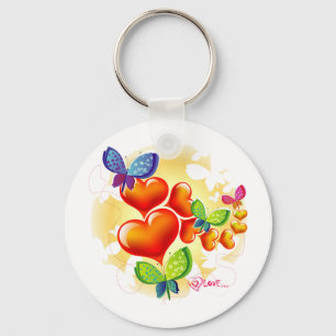 Cute Sweet Colorfull Summer Love Friendship Key Ring