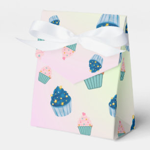  Cute Sweet cupcake Sprinkle 2nd Birthday Girly Favour Box