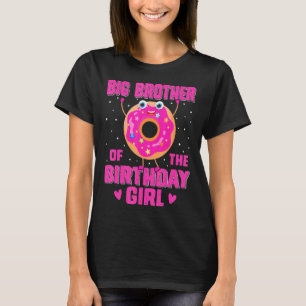 Cute Sweet Doughnut Family Big Brother Of The Birt T-Shirt