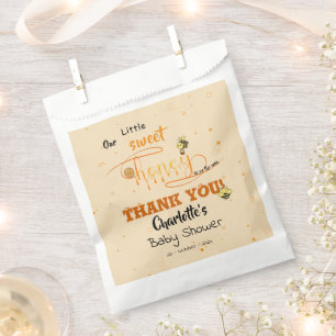Cute Sweet Honey & Kawaii Eyeball Text Baby Shower Favour Bags