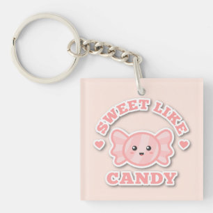 Cute Sweet Like Candy Keychain