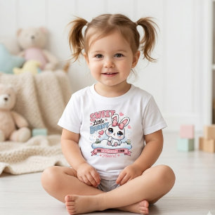 Cute Sweet Little Bunny Big Dreams Toddler Baby T-Shirt