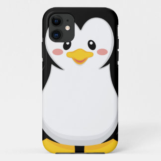 cute sweet little penguin cartoon Case-Mate iPhone case