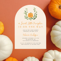 Cute Sweet Little Pumpkin Fall Baby Shower