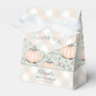 Cute Sweet Little Pumpkin Halloween & Fall Favour Box