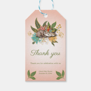Cute Sweet Oh Deer Magic Forest Woodland Animal Gift Tags