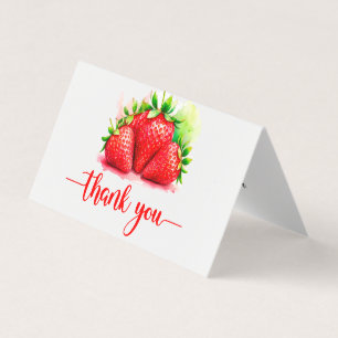 Cute & Sweet Strawberry Baby Shower