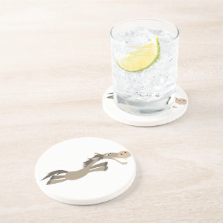 Cute Swift Cartoon Horse Coaster