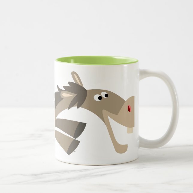 Cute Swift Cartoon Horse Mug (Right)