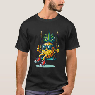 cute Swinging Pineapple funny Swinger T-Shirt